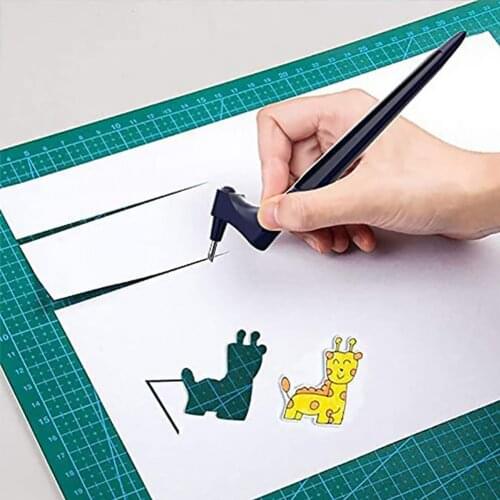 Paper Pen Knife Wear-Resisting Newspaper Hand Book Cutter Tape Ceramic Blade Utility Knife Cutting Knives