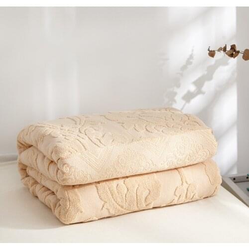 150x200cm Army Green Thread Blanket Bathroom Towel Summer Coverlet Throw Blanket Air-conditioned Room Quilt Manta De Toalla