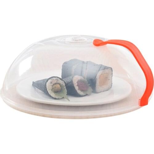 Transparent Microwave Cover with Rotatable Vent and Anti-scalding Handle High Temperature Resistance Kitchen Tool TB Sal