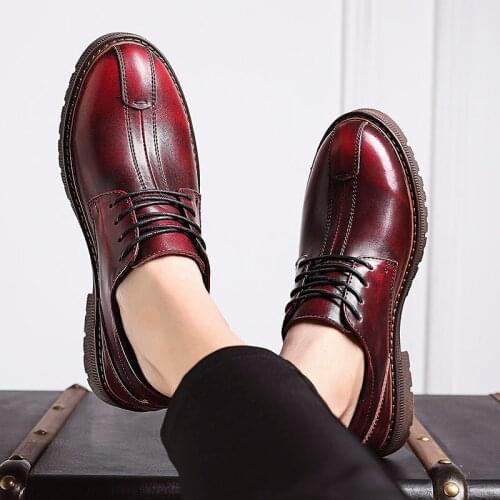 Sale leisure black causal shoe mens for flat shoes Sneaker new Mens casual man fashion sport leather sports sneakers male mens