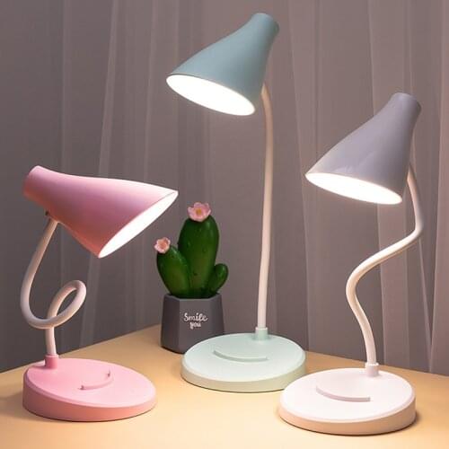 Foldable LED Table Lamp Portable Dimmable Lamp Desk Lamp USB Charging Eye Protection Lamp Reading Book Lights Morden Decor Lamps