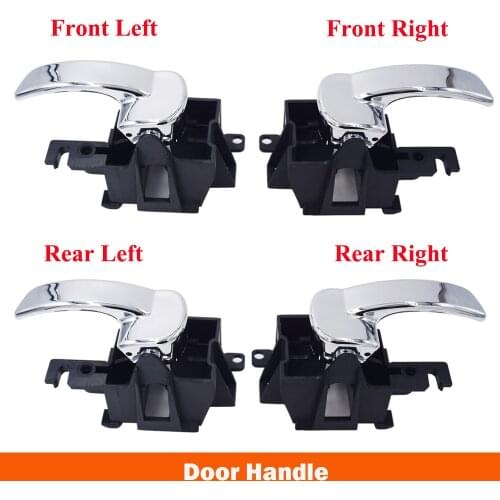 Inner Door Handle Left RIGHT Side for NISSAN NAVARA PATHFINDER 80671-4X02B 80671-4X00A 80670-4X02B 80670-4X00A Car Accessories