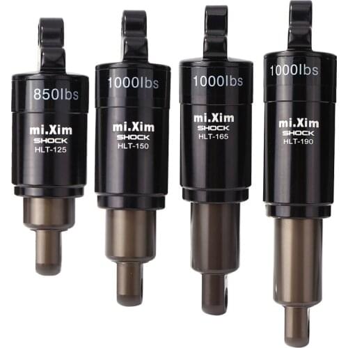 Mountain Bicycle Rear Hlt125/Hlt150/Hlt165/Hlt190 Shock Absorber Aluminum Alloy MTB Bike Cycling Spring Dampers Parts