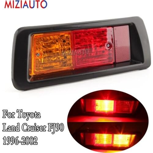 Rear Bumper Reflector Light For Land Cruiser Prado Lc90 3400 Fj90 Fj95 2700 1996 1997 1998-2003 Tail Stop Brake Lamp Car Parts