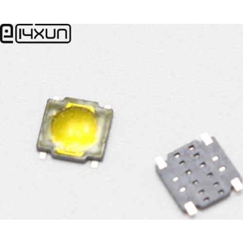 15pcs 4.5*4.5*0.55mm 4pin SMD Tact Switch 4.5x4.5x0.55mm 4P Micro Push Button Tactile Switchs Waterproof