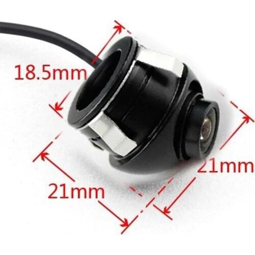 18.5mm 360 degree Rotation Rearview drilling camera Newest Rear view Front View Side View Car Reversing CCD Automobiles
