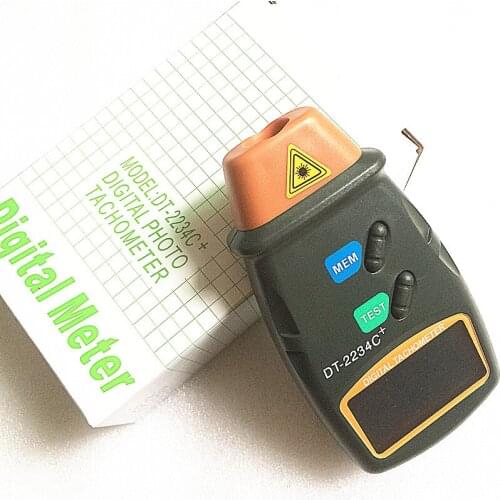 Digital photo tachometer digital engine tachometer digital speedometer Digital Laser Photo Tachometer Non Contact Tach