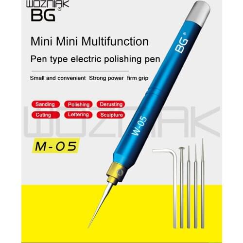 BG W-05 Electric Polishing Pen Mobile Phone CPU Grinding Tool For Phone Motherboard BGA Chip carving Repair Tool