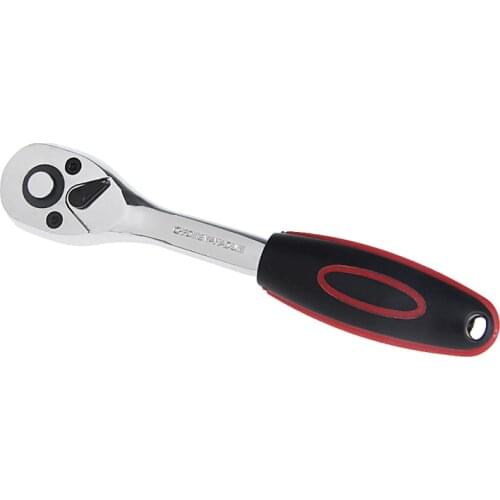 1/4" 72 Tooth Teeth Torque Ratchet Socket Wrench Hand Repairing Tool