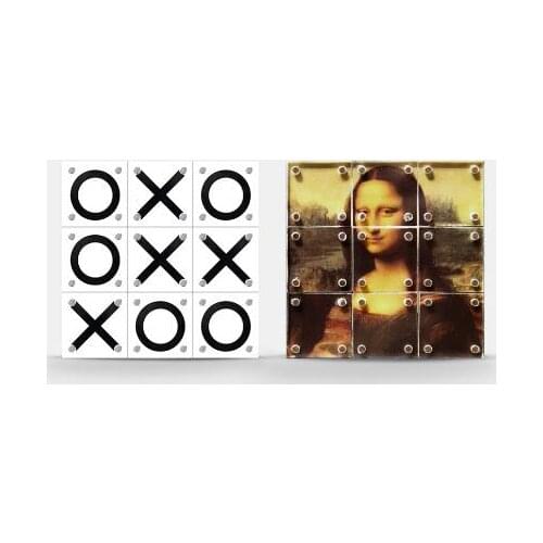 Mini Tic Tac Toe Pro By Bond Lee,Close-up Magic Tricks Gimmick Illusions Fun Professional Magic Product Amazing Magician Toys