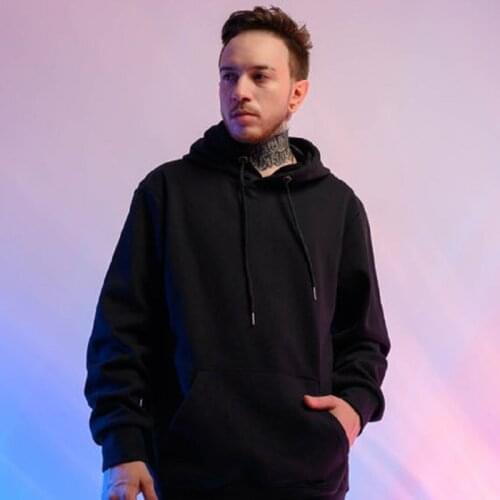 ZAZOMDE Winter warm Hoodie Oversize Men Hoodies Solid Color Sweatshirts Men Streetwear Hoodie Thick Velvet Hoodies High Quality