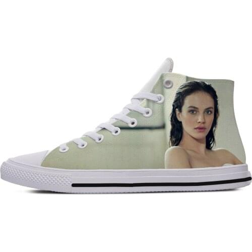 2019 Hot Cool Fashion Pop Funny High Quality Sneakers Handiness Casual Shoes 3D Printed For Men Women Jessica Brown Findlay