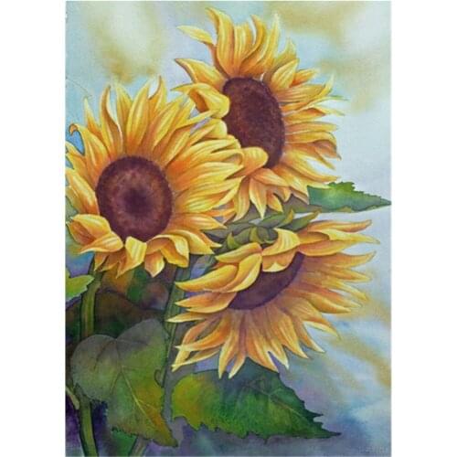 Flower Vase DIY Cross Stitch Embroidery 11CT Kits Craft Needlework Set Cotton Thread Printed Canvas Home Dropshipping