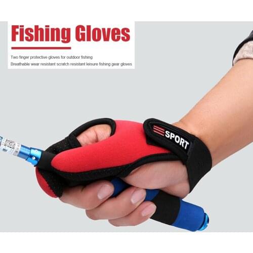UV Sun Protection Half Finger Glove Fishing Gloves Finger Casting Glove Fishing Accessory Outdoor Fishing Accessory