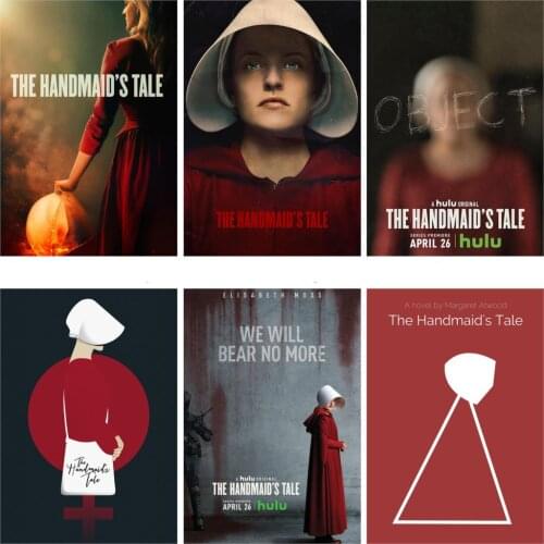 Posters The Handmaids Tale Wall Sticker Good Quality Glossy Paper Wall Decoration Livingroom Bedroom Home Art Brand