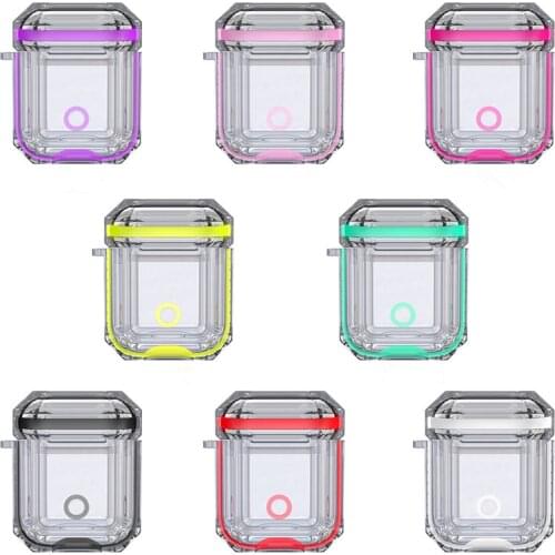 Clear Transparent Earpods Case for AirPods Pro Luxury Silicone Protection Cover for AirPod Air Pods Pro Case Coque Accessories