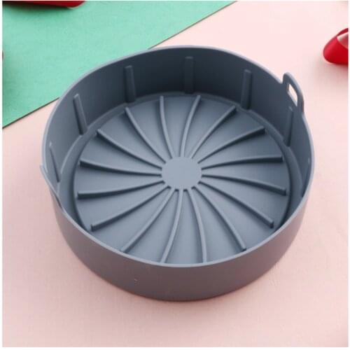 Silicone Roasting Rack Silicone Baking Plate Pad Grill Pan Multifunction Airfryer Silicone Pot Pizza Pan Baking Basket Pot Mat