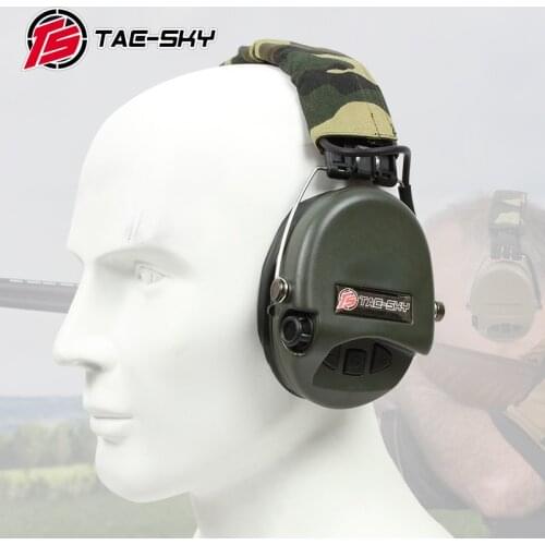 TAC-SKY SORDIN IPSC Silicone Earmuff Version Hearing Protection Protective Earmuff Noise Reduction Pickup Headphones-FG
