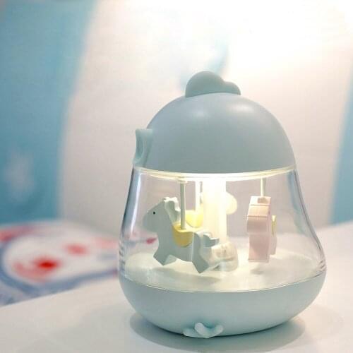 Light Up Movement Clockwork Music Box Resin Decorative Boxes Musical Housings Melody Carousel Caja Musical Birthday Gifts EH50MB