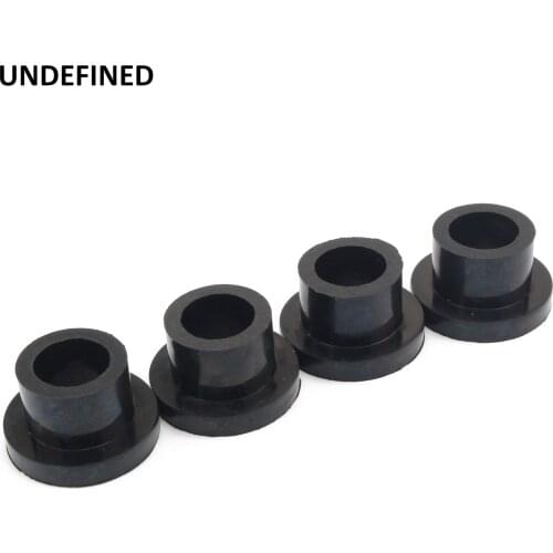4pcs Motorcycle Handlebar Bushing Riser Insert Replacement for Harley Touring Dyna Softail Sportsters XL Black
