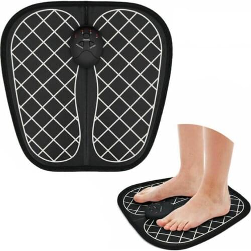 EMS Foot Massager Pad Electric Muscle Stimulator Massage Vibrator Relax Mat Improve Blood Circulation Pain Relief Health Care