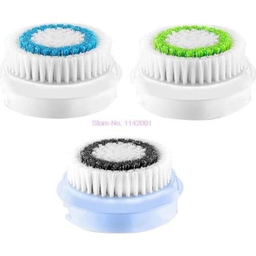 50Pcs/Lot Cleansing Brush Head Replacement Facial Cleansing Brush Head Replacement Facial Cleaning Brushes Heads Brush mask