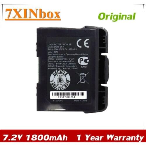 7XINbox 7.2V 1800mAh Original 24016-01-R POS Battery For VeriFone VX670 VX680 Wireless Terminal ATM Machine 24016-01-R