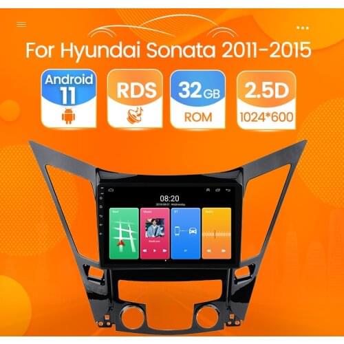Quad Core Android Car Radio Multimedia Player for Hyundai Sonata 2011 2012 2013 2014 2015 Stereo Headunit WIFI with Microphone