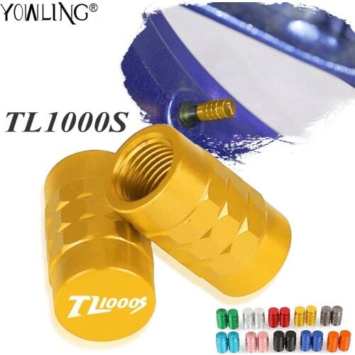 For SUZUKI TL1000 S TL1000S 1997 1998 1999 2000 2001 Motorcycle Accessories Wheel Tire Valve Caps Tyre Rim Stem Airdust Covers