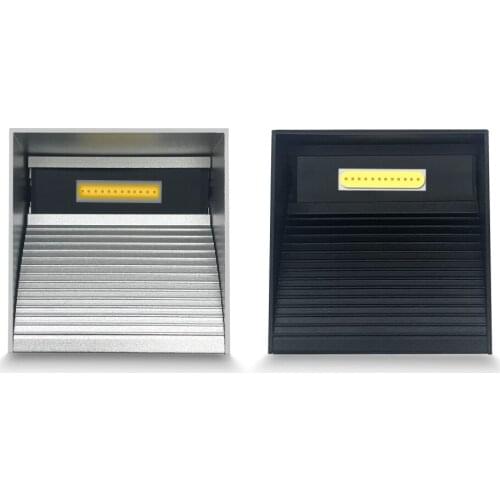 DONWEI 9W Indoor LED Wall Light Modern Up and Down Head Aluminum Wall Lamp for Bedroom Hallway Staircase Decoration and Lighting