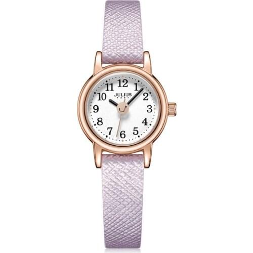 Julius Watch Special for Girls Small Watch Cute High Quality Gift Watch Japan Quartz WristWatches 2018 New Montre Femme JA-1105