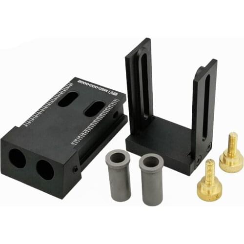 Mini Style Pocket Hole Jig Kit System For Wood Working & Joinery + Step Drill Bit & Accessories Wood Work Tool Set