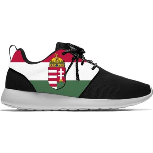 Magyarorszag Hungary Hungarian Flag Patriotic Cool Sport Running Shoes Casual Breathable Lightweight 3D Print Men Women Sneakers