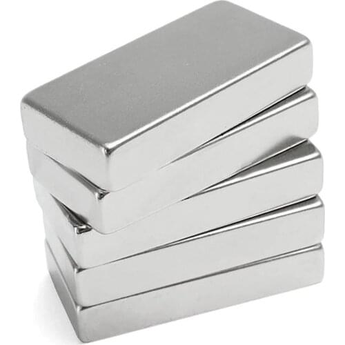 N52 50x25x10mm Super Strong Cuboid Magnet Rare Earth Rectangle Neodymium Block Durable