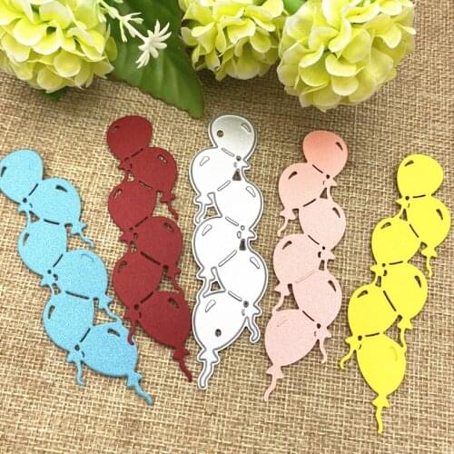 New 2020 Balloon Metal Cutting Dies Wedding Decoration Diy Photo Album Cutting Dies Scrapbooking Stencil Die Cuts Card Making