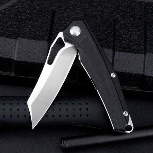 D2 knife folding knife mini outdoor knife portable self-defense knife bearing sharp folding knife tactical knife