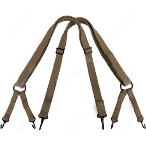 WWII WW2 US USMC M1941 SUSPENDER BACKPACK STRAP COMBAT FIELD EQUIPMENT BELT