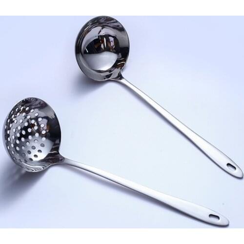 Stainless Steel soup Ladle Kitchen Serving & Skimming spoon For Sauce, Soup, Broth, Gravy 1PCS