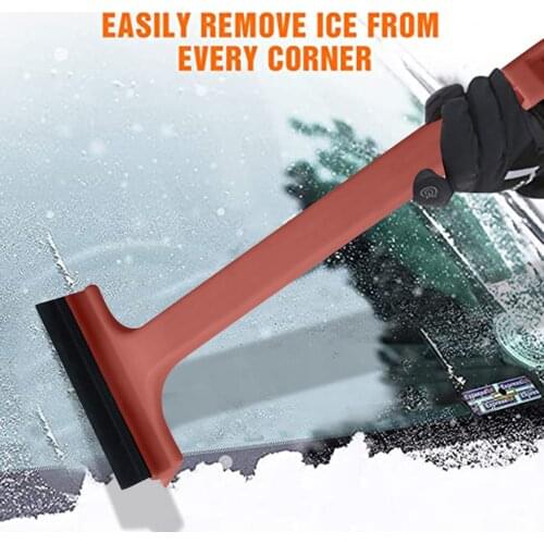 Car Ice Scraper Windshield Ice Breaker Quick Clean Glass Brush Snow Remover Auto Window Snow Brush Shovel Car Styling