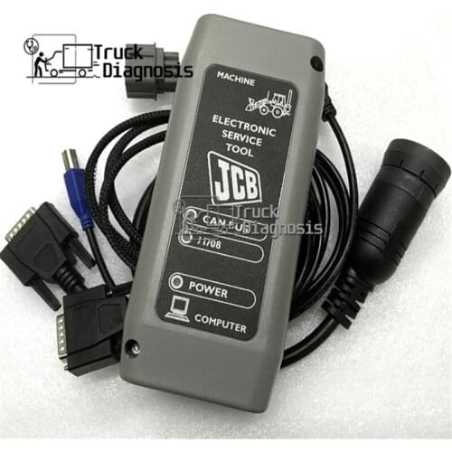 Construction agricultural machinery diagnostic tool for JCB Electronic Service Tool Interface ServiceMaster 4 v1.24.5