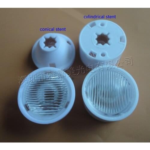 With holder-Diameter 17mm streak (10 15*45Degree and 25 30 45*60 Degree) CREE XPE LED lens ,XP-G/XP-G2 lens, SMD 3535 Lenses