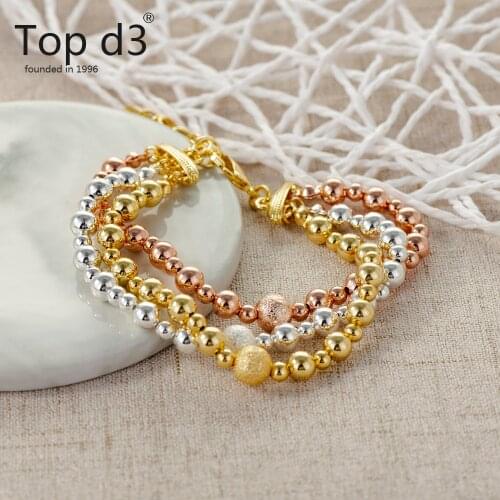 Top d3 Viennois Group Fashion Multilayer Bracelet Exaggerated Gold Chain Bracelet Femme High Quality Of Handwoven Rope Jewelry