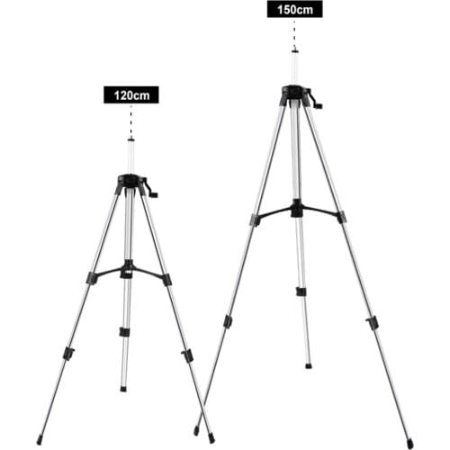 1.2M/1.5M Laser Level Tripod Adjustable Height Thicken Aluminum Tripod Stand For Self leveling Tripod