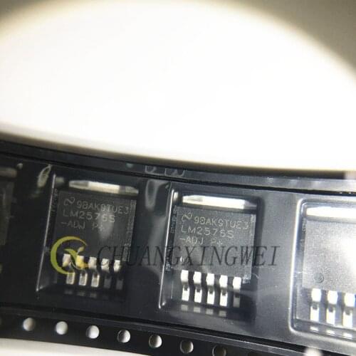 5pcs LM2576SX-ADJ encapsulate the TO-263 LM2576 step-down voltage stabilizer original products