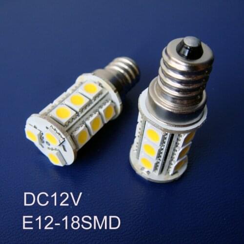 High quality 12Vdc E12 LED bulbs,E12 12V lights led E12 lamps free shipping 100pcs/lot