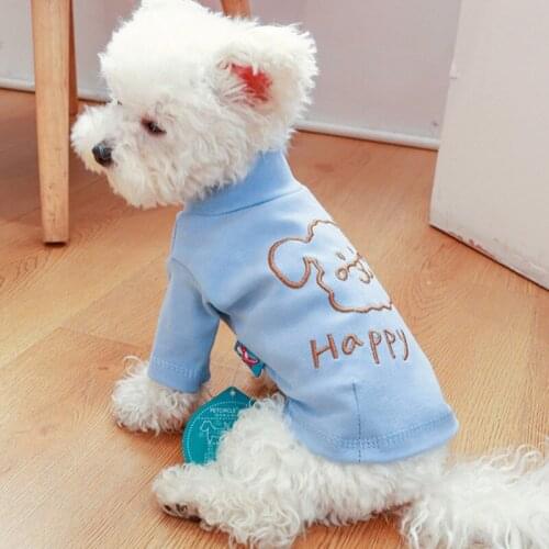 Winter Warm Dog Clothes Pet Dog Cute Printing T-Shirts Clothing Homewear Sweatshirt Suitable For Small Medium Dogs Pet Outfits