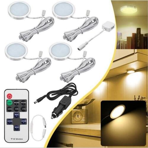 3/4/6/8PCSx 12V Interior LED Spot Roof Lights For T4 T5 Camper Van Caravan Motorhome Car White Lights 1W/2W/2.5W