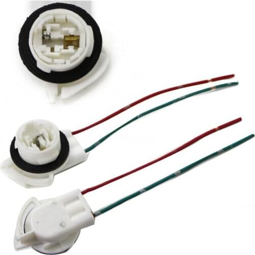 3156 LED Connector 2-Wire Harness Socket Turn Signal Light DRL Car Lamp Holder car Light Accessories