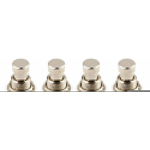 5Pcs 3PDT 9 Pins Box Stomp Guitar Effect Pedal Foot Switch True Bypass Metal