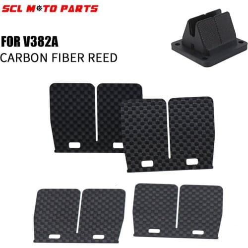 ALconstar-Carbon Fiber Reeds Valve For Yamaha YZ85 1993-2001 Carbon Fiber Motor Dit Pit Bike Flex Dual Stage Intake Reed Valve